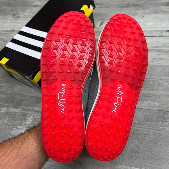 Adidas AdiPure NWT Grey Sneaker Golf Shoes 10.5 M - Picture 3 of 9